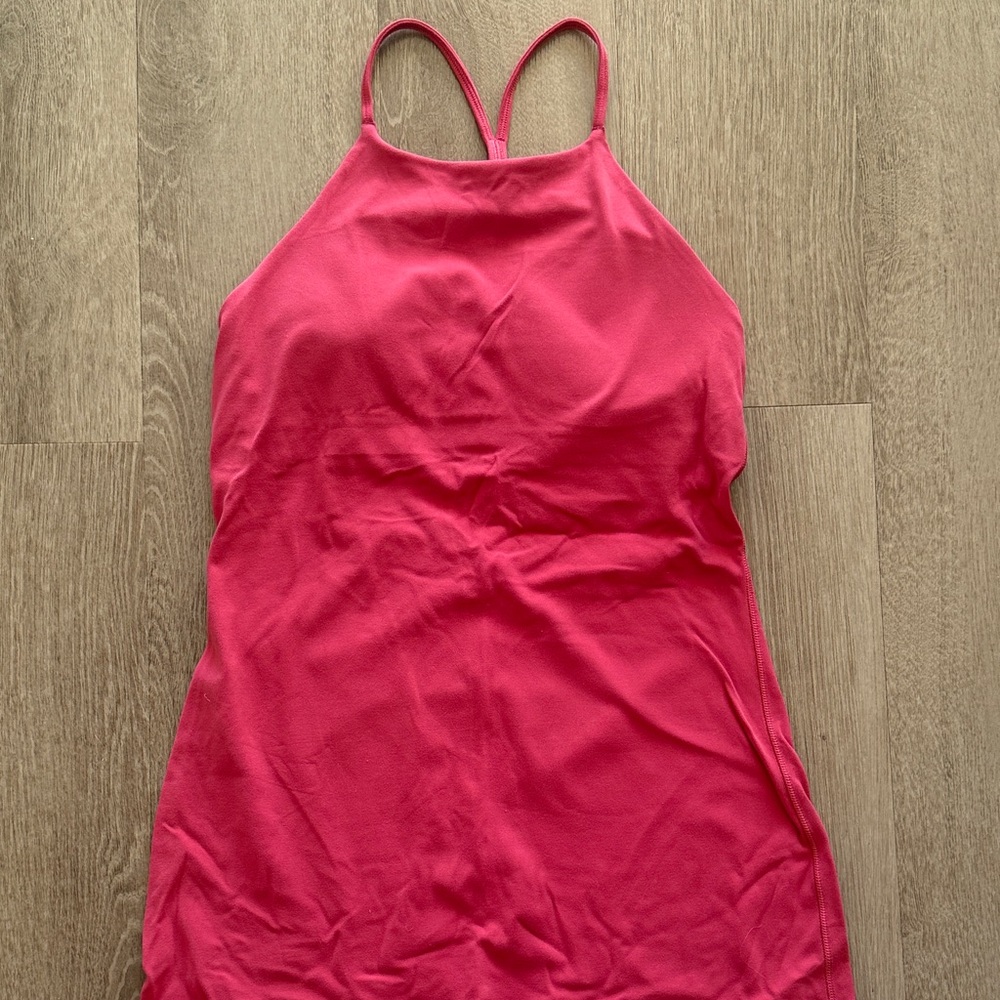 Lululemon Pink Y-Strap Tank